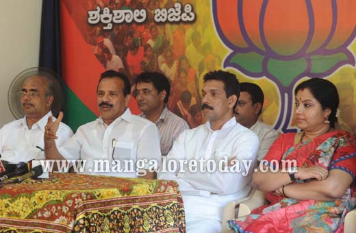 Sadananda Gowda campaign in Mangalore
